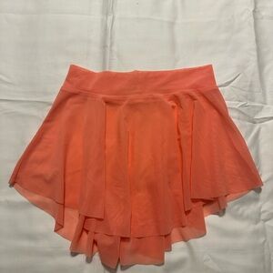 Eleve Dancewear Pink Skater Mini Skirt